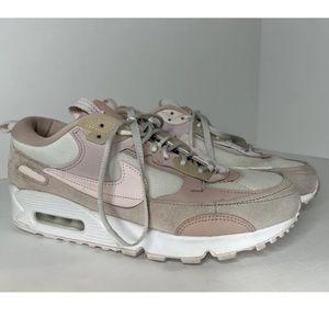 Nike Women’s Size 9.5 Air Max 90 Futura Pink White Barely Rose DM9922-104 Used